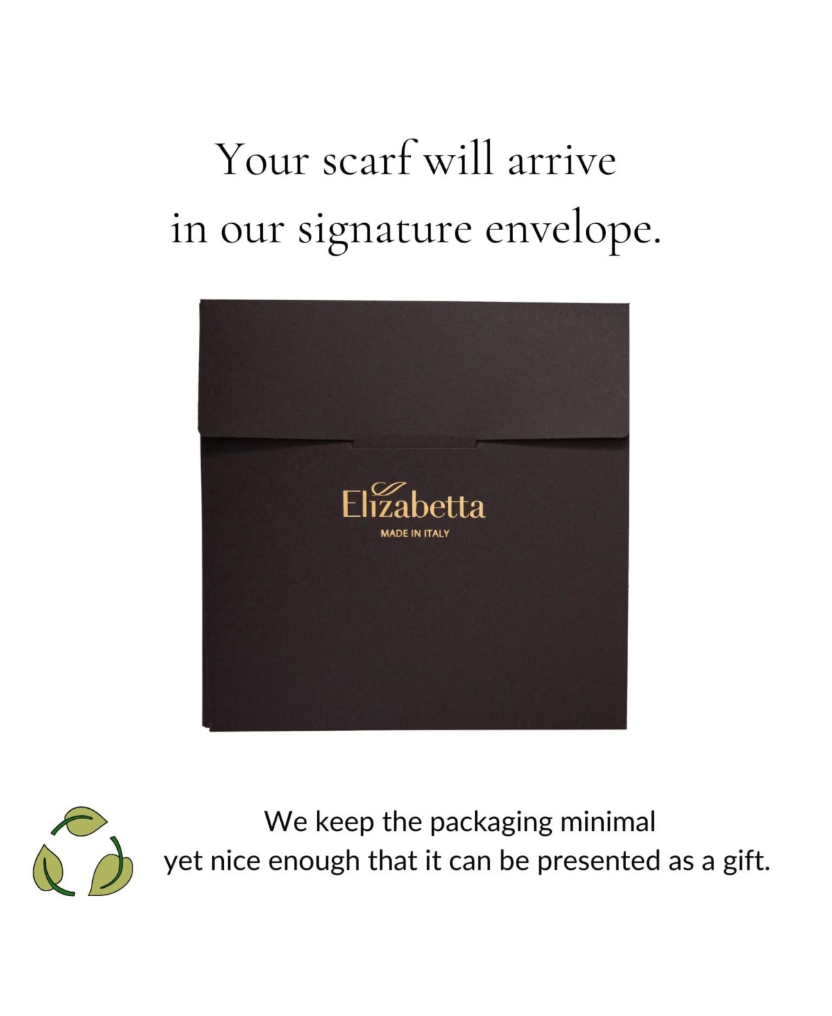 Elizabetta Eloisa - Large Silk Scarf for Women