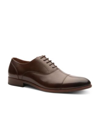 Men's Adams Dress Lace-Up Cap Toe Derby Leather Shoes