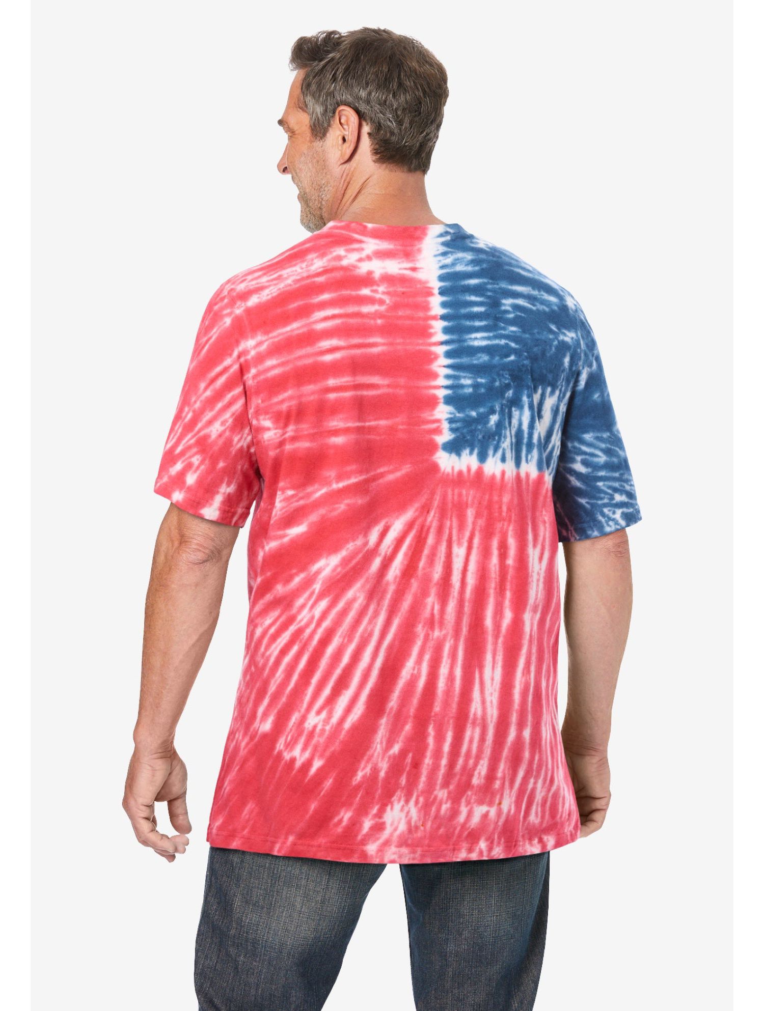 Men's Lightweight Tie-Dye Crewneck Tee