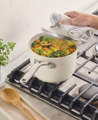 3-Qt. Ceramic Nonstick Saucepan