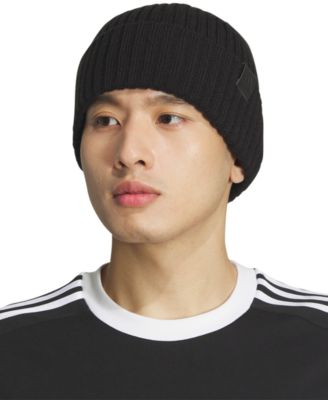 adidas - Men's Pine Knot Double-Knit Folded Beanie