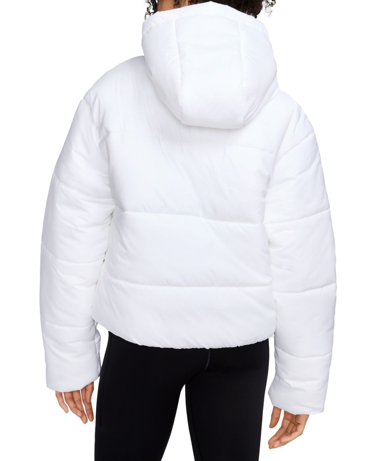 Nike Women's Therma-fit Hooded Puffer Jacket -black
