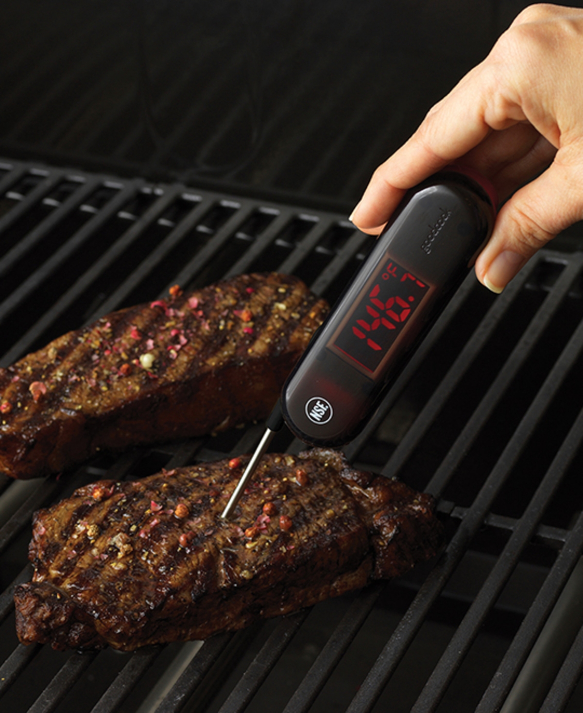 Good Cook Touch Digital Instant Read Thermometer With Lcd Display In Black