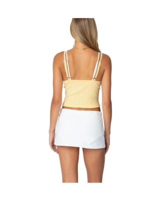 Womens Lacey Layered Tank Top