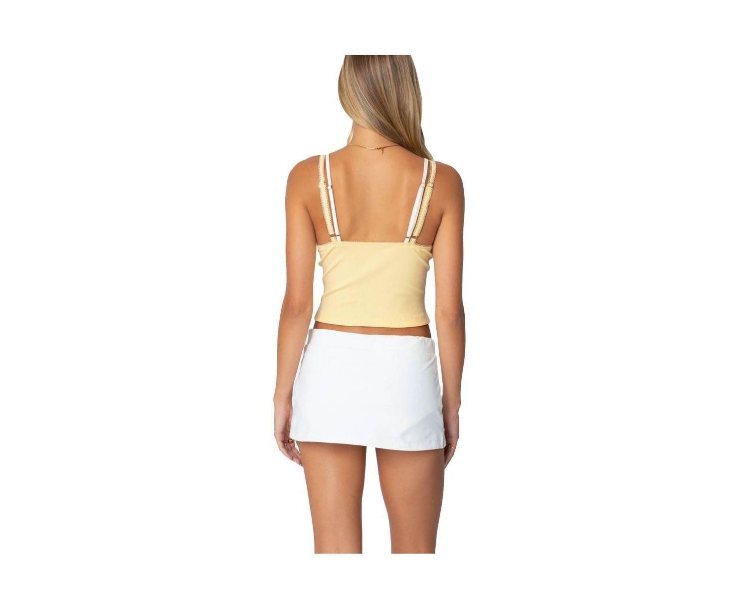 Women's Lacey Layered Tank Top