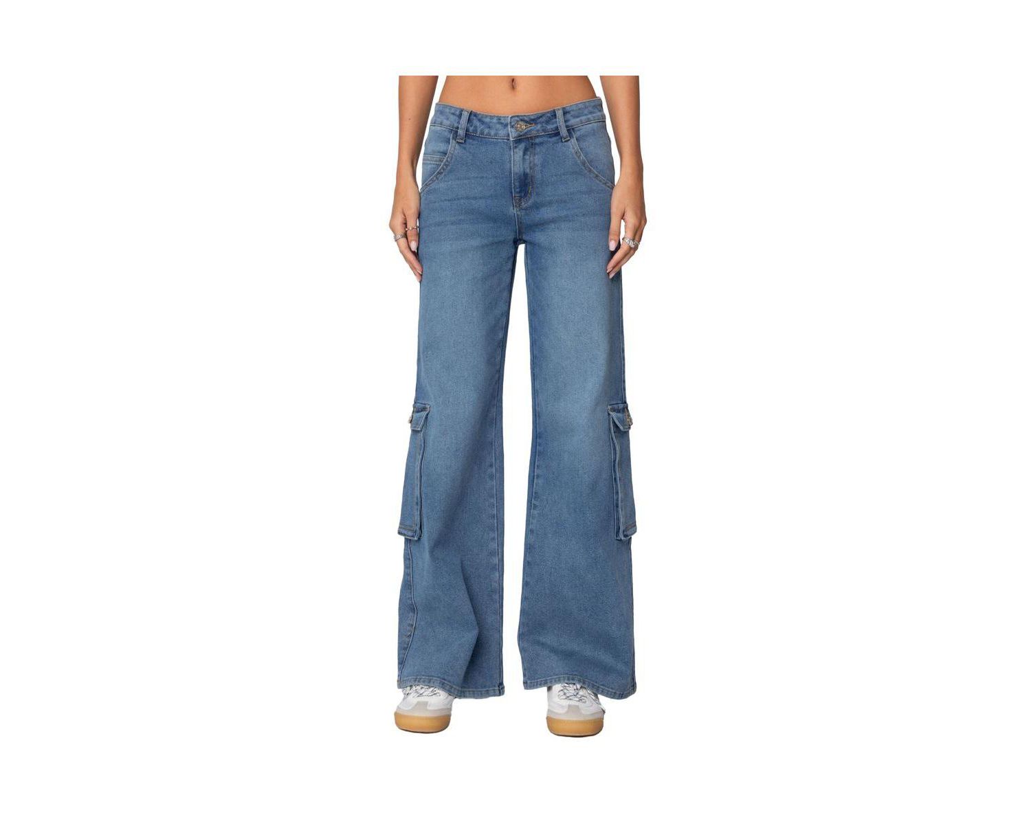 Women's Lunar Low Rise Cargo Jeans