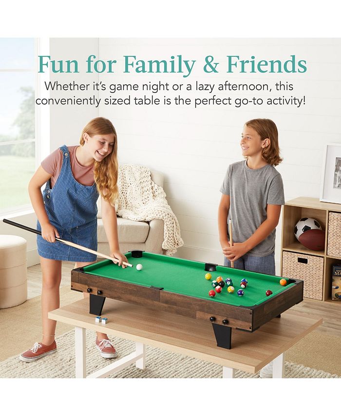 Best Choice Products 40in Tabletop Billiard Table, Pool Arcade Game ...