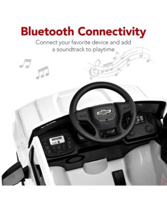 12V 2.5 MPH Licensed Chevrolet Silverado Ride On Truck Car Toy w/ Parent Remote Control