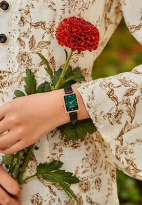 Women's Watch 22×28 mm Dial Rectangular Face Watches Hampton Victoria Hyde