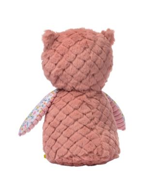 Little Garden Textured Floral Plush Owl Stuffed Animal Toy - Twiggy