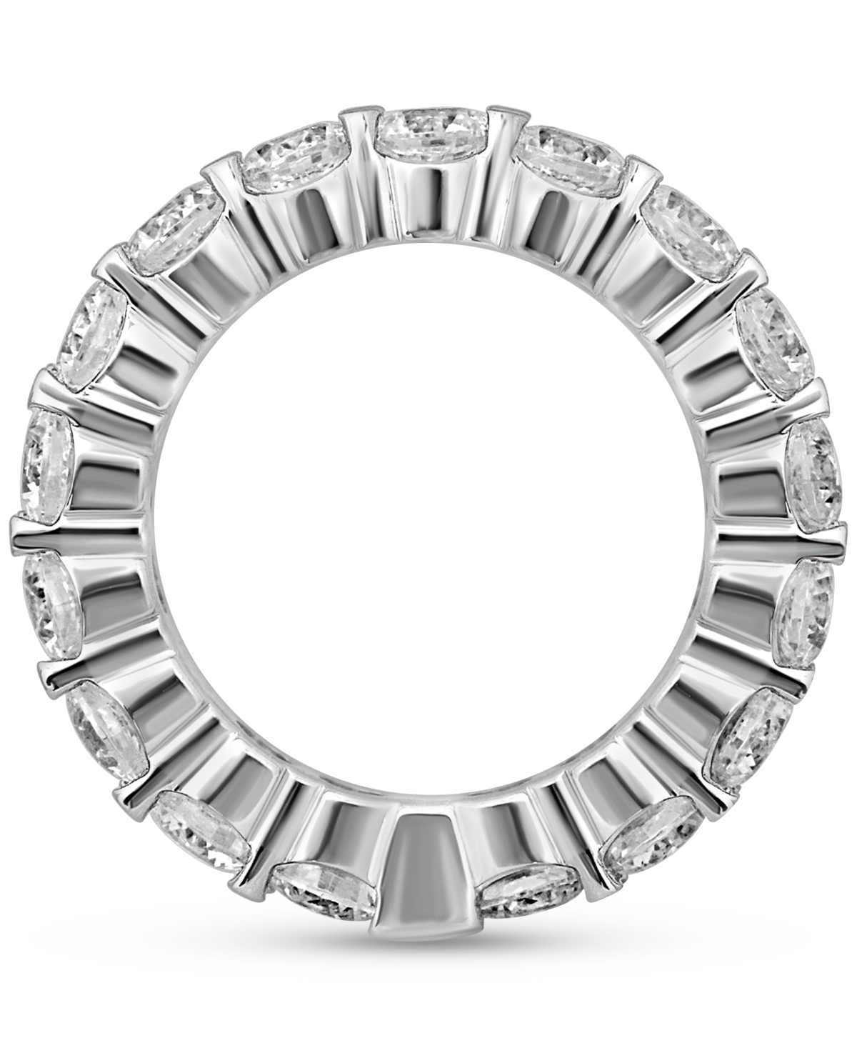 Macy's Diamond Eternity Band (5 Ct. T.w.) In 14k White Or Yellow Gold In Yellow Gold