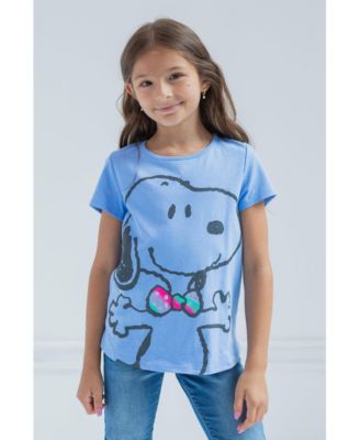 Girls Woodstock Snoopy 2 Pack T-Shirts to