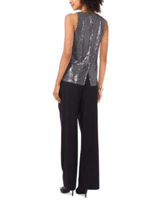 Women's Sequin Sleeveless Top
