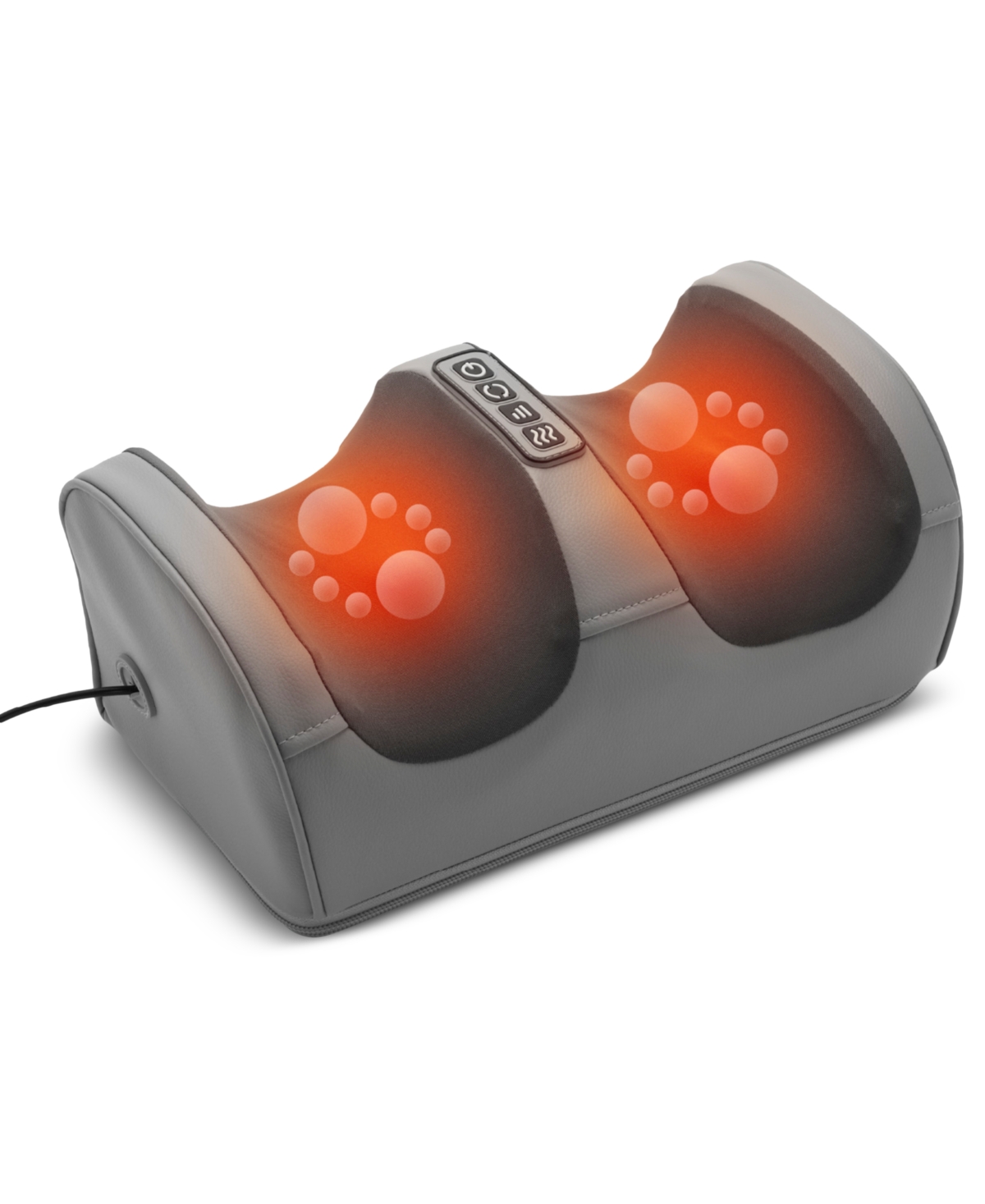 Sharper Image Kneading Foot Massager In Grey