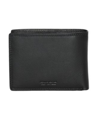 Men's Slim Fold Wallet with Center Wing