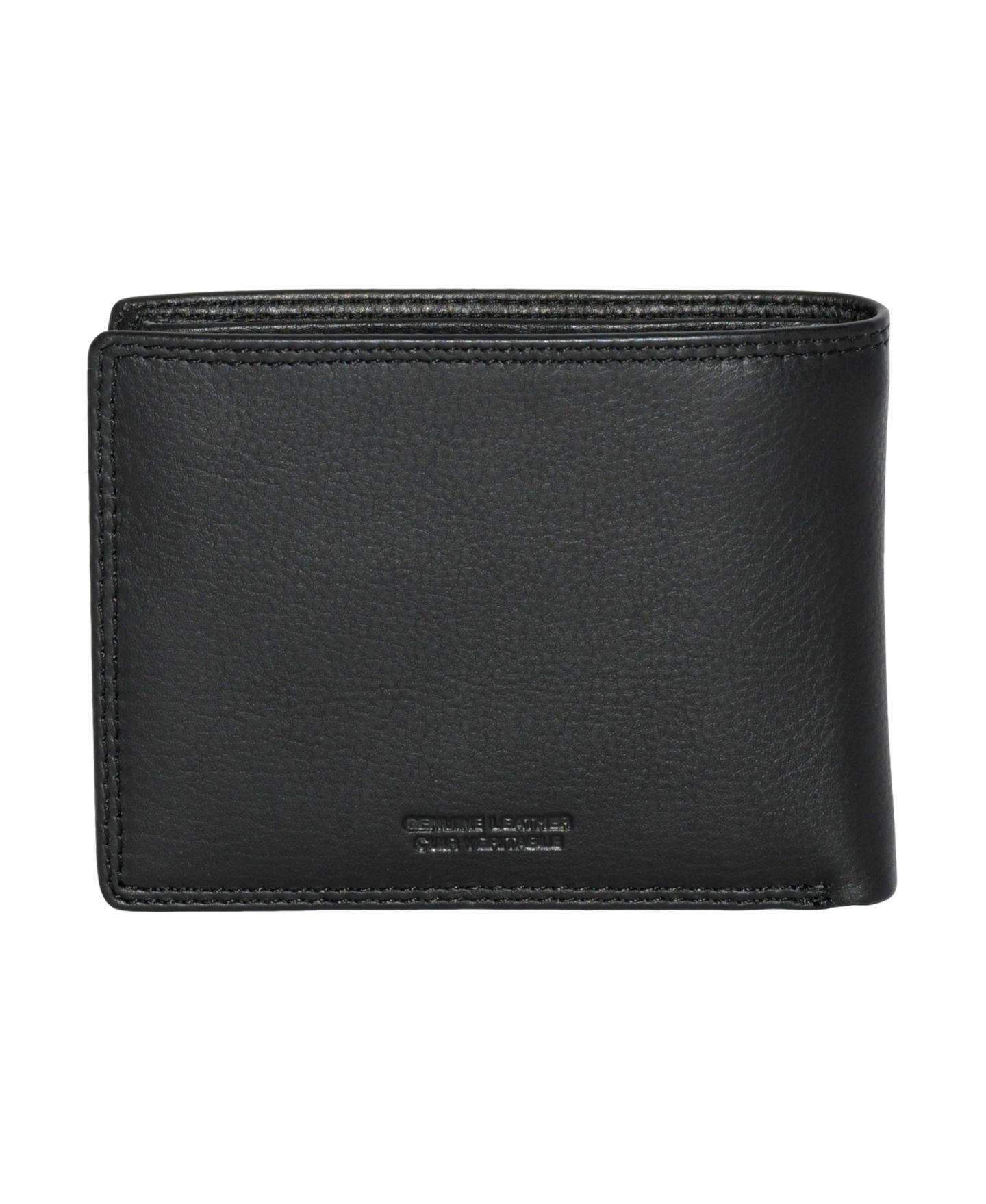 Мужской кошелёк Club Rochelier Slim Fold Wallet with Center Wing, цвет: Чёрный — фото 6