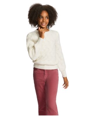 Girls 7-16 Stretch Corduroy Flare Jean