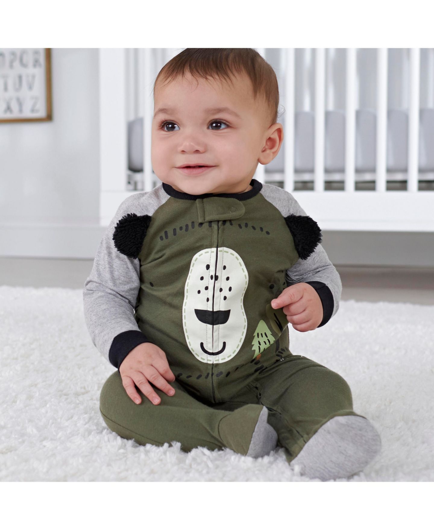 Детские комбинезоны для сна Gerber, набор из 2 шт, цвет: Bear — фото 4