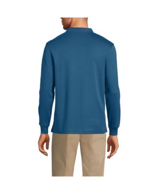 Big & Tall Long Sleeve Cotton Supima Polo Shirt