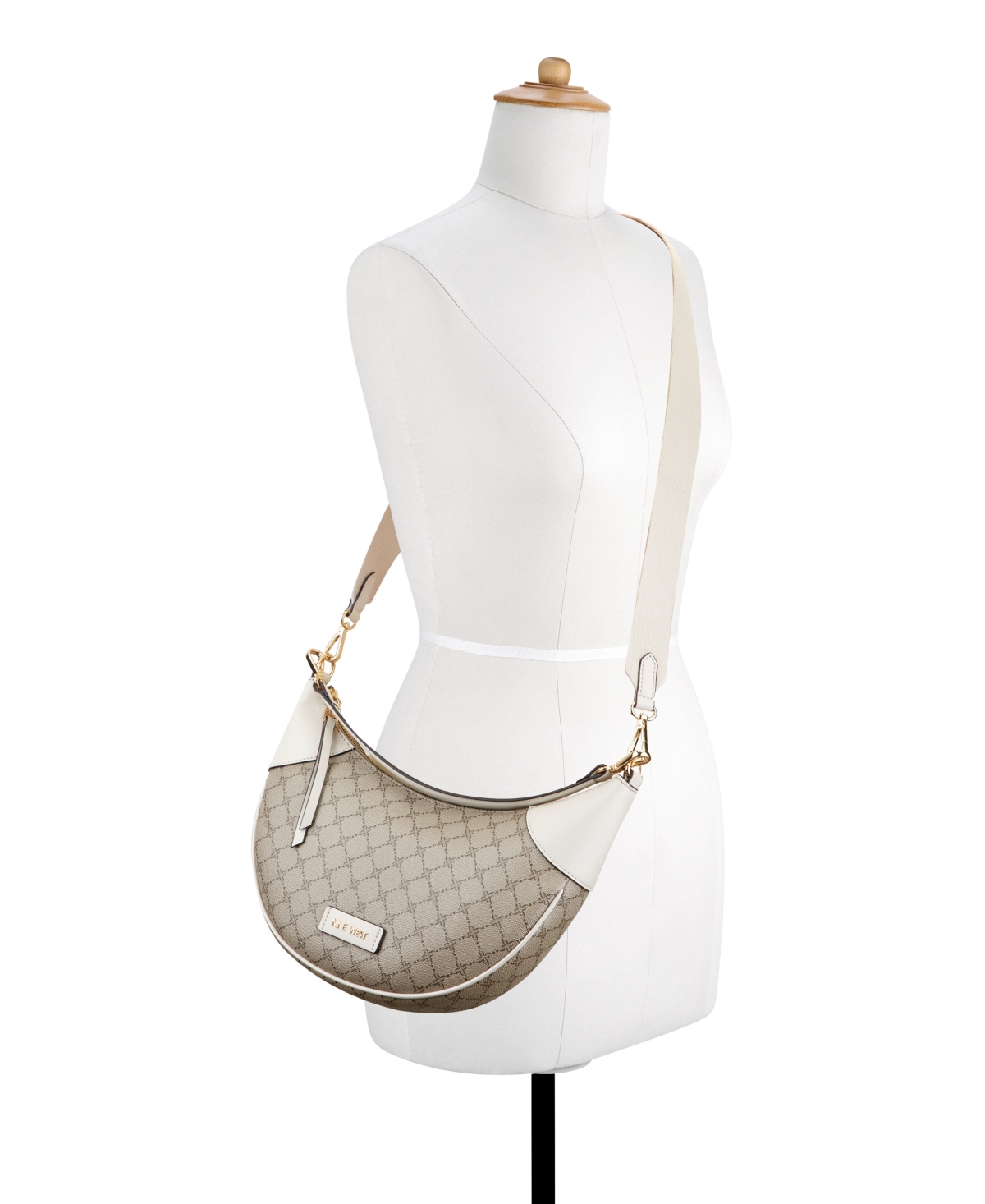 NINE WEST BYRON MEDIUM HOBO BAG 