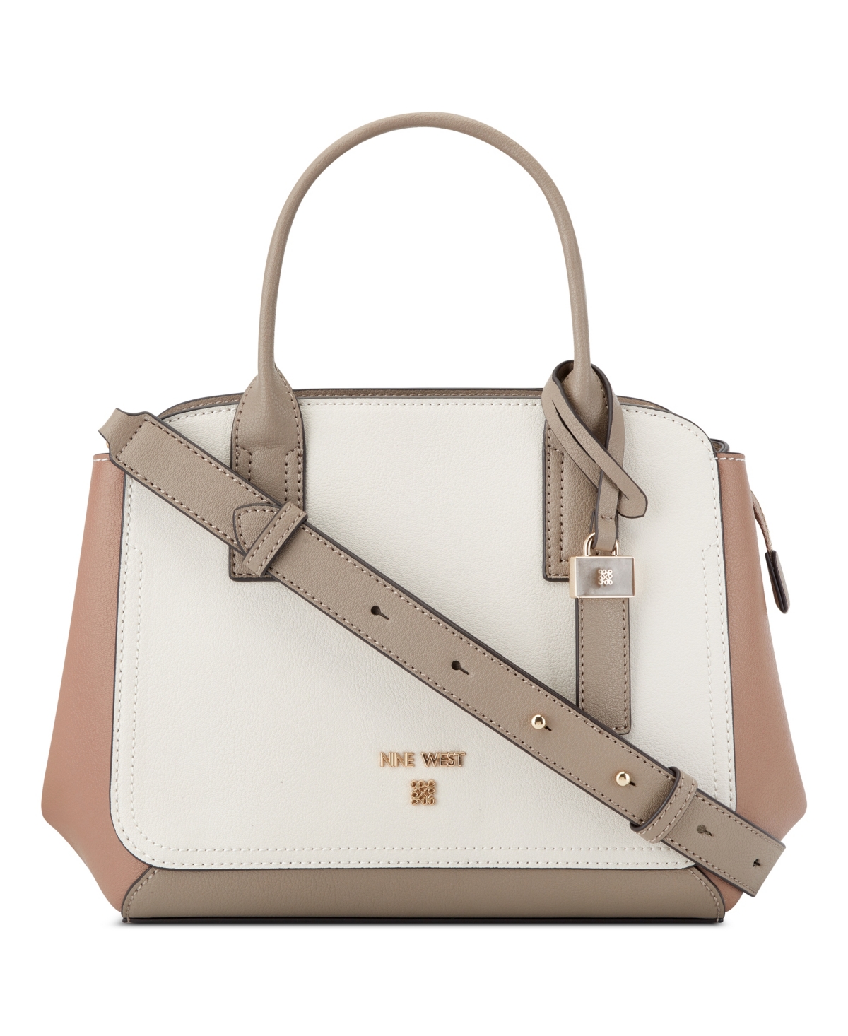 NINE WEST MORDEN LARGE SATCHEL BAG 