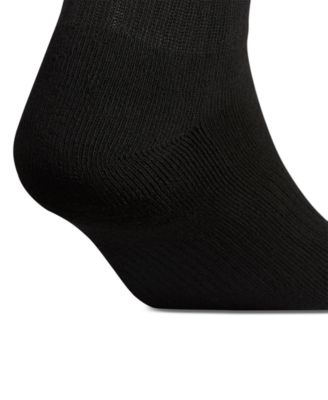 Men's Athletic 6-Pk. Cushioned Quarter Socks