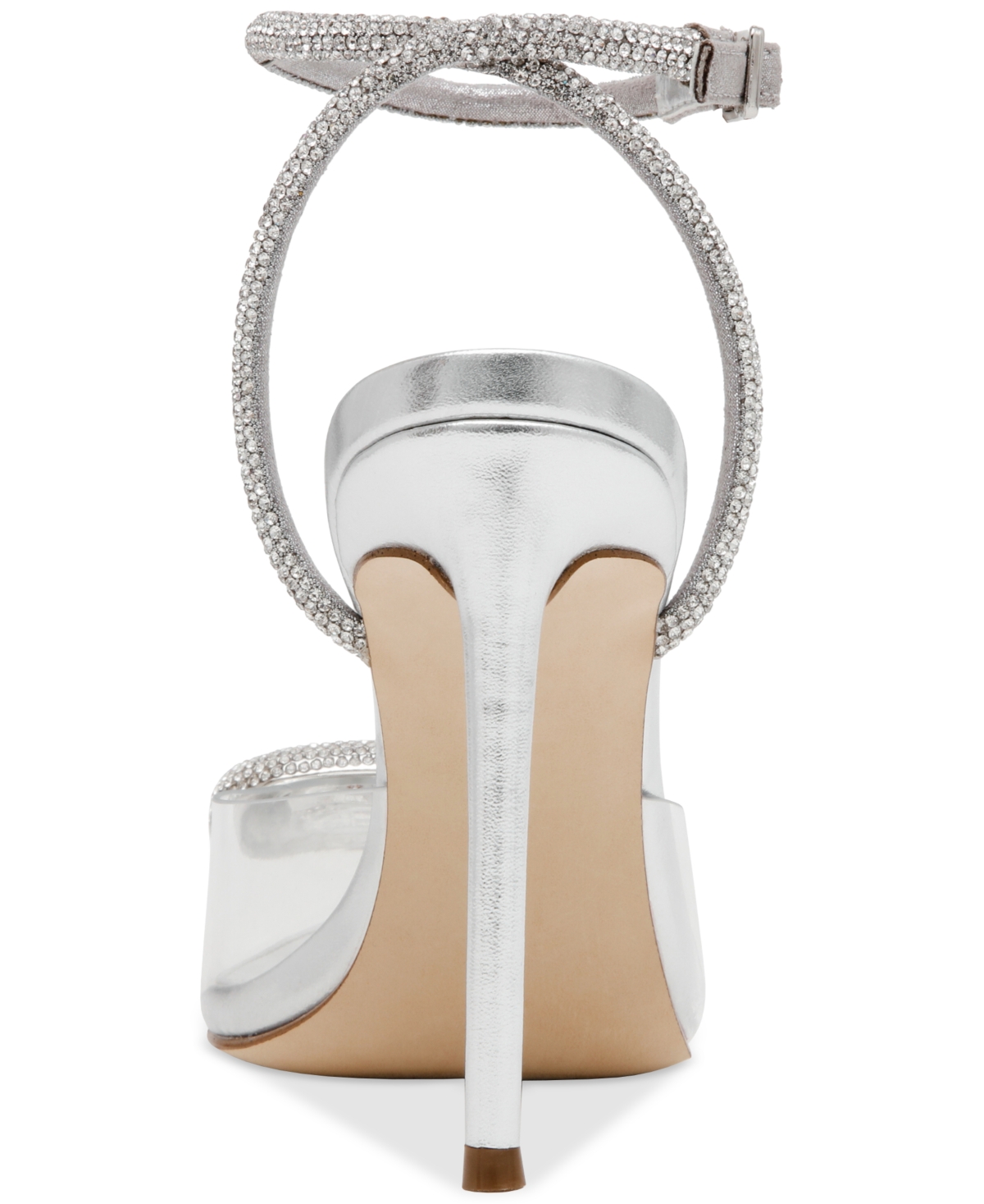 Steve Madden Women's Vienna Two-Piece Pointed-Toe Pumps -Clear