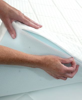 3" Deluxe Quilted Gel Memory Foam Mattress Topper, Twin XL, Exclusively at Macy’s