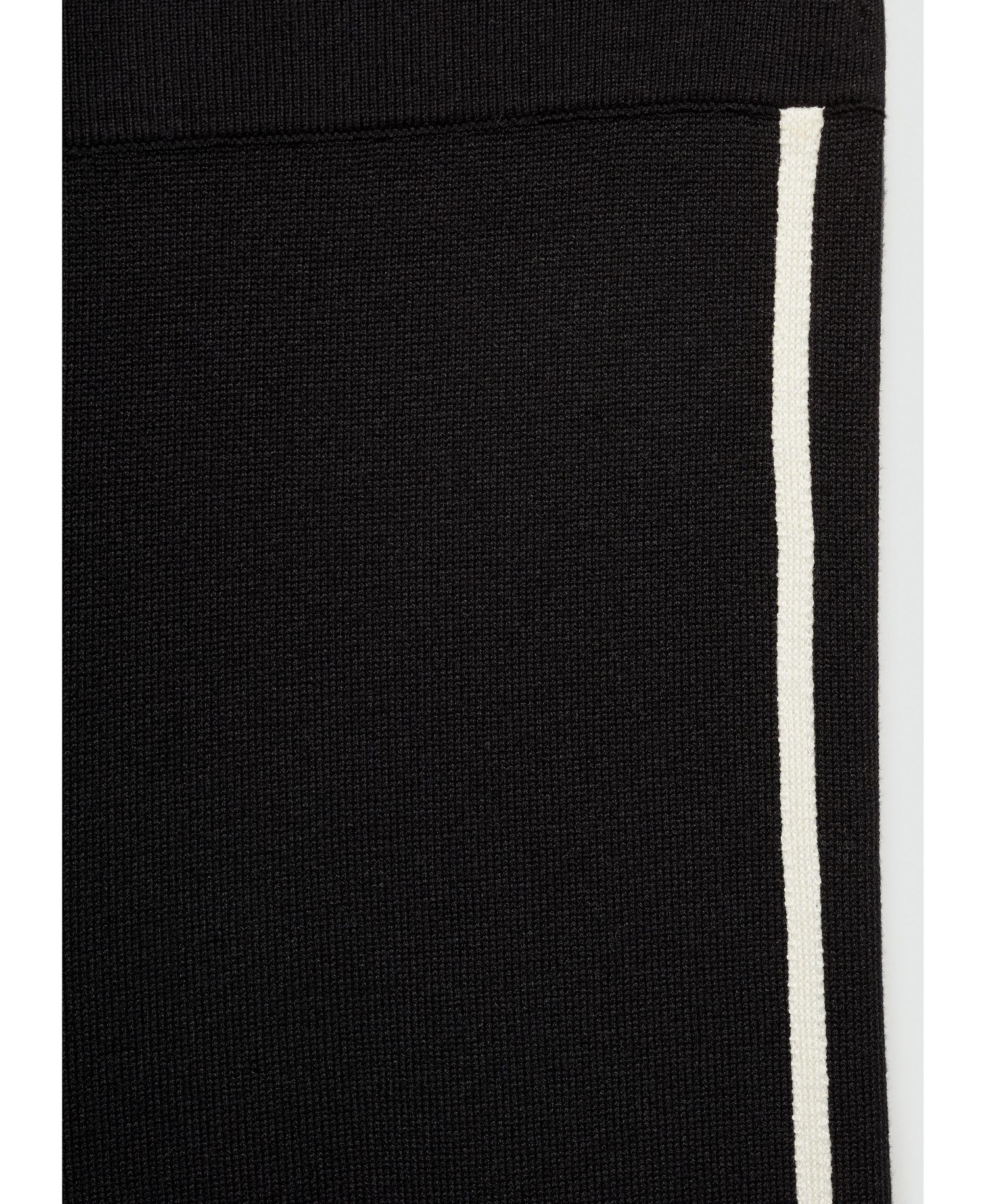 Women's Contrasting Stripes Knitted Pants