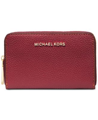 Michael michael kors jet set small zip around card case sale