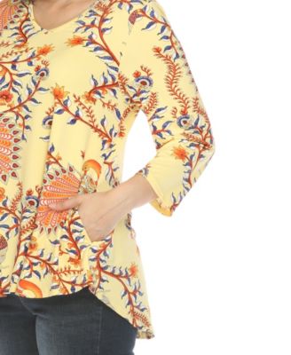 Women's Vibrant Boho Swing Top