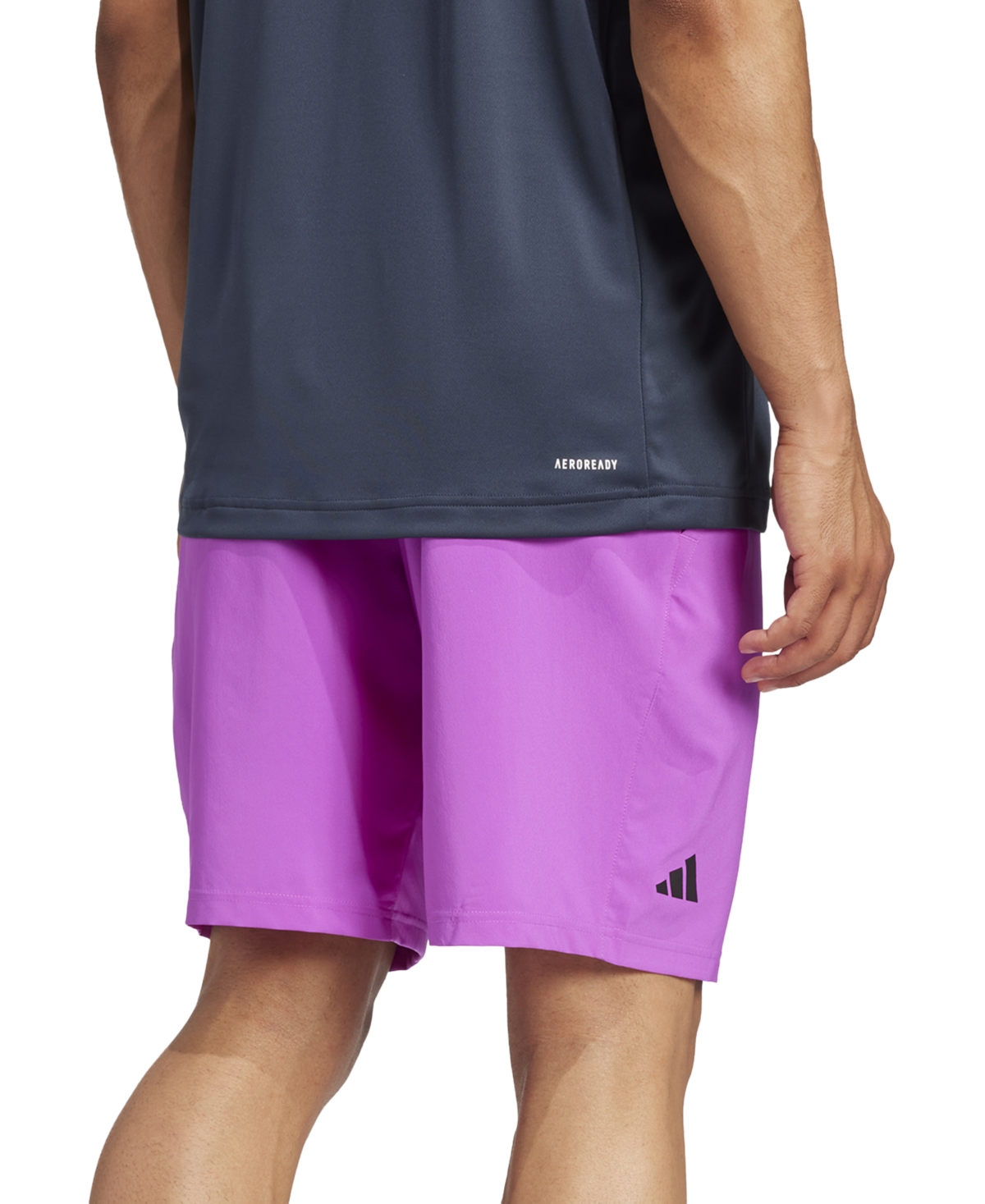 adidas Men's Three-Stripe Tennis Shorts