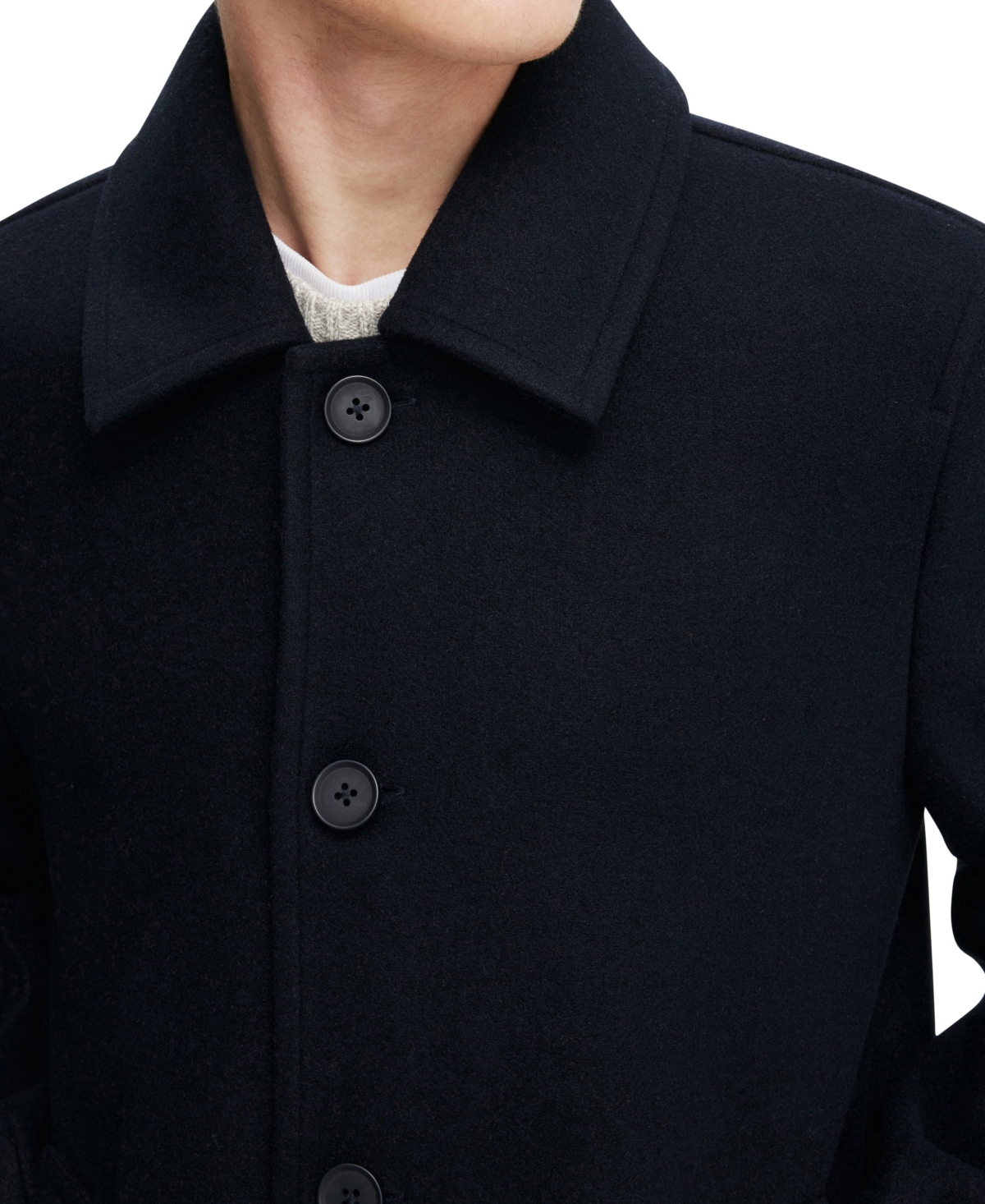 Shop Cotton On Men's Trench Coat In Dark Navy