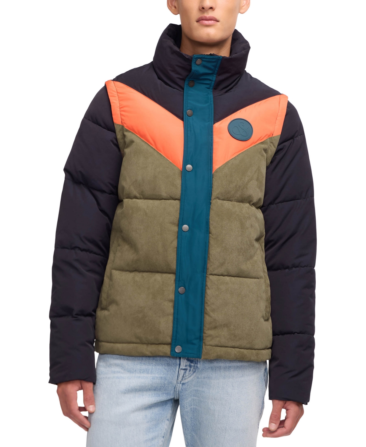 Scotch & Soda Men's Nelleke Convertible Puffer Jacket