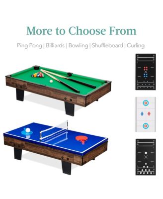 11-in-1 Kids Combo Game Set w/ Ping Pong, Foosball, Air Hockey, 5 Accessory Bags
