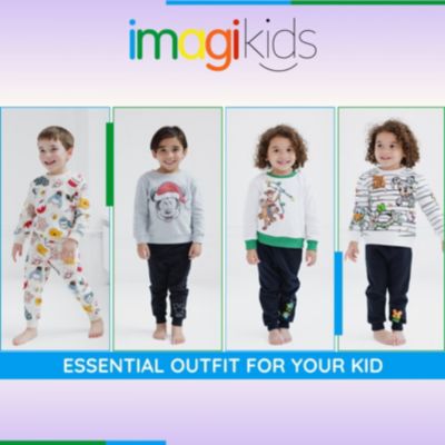 Toddler Boys Fleece Sweatshirt and Jogger Pants Outfit Set