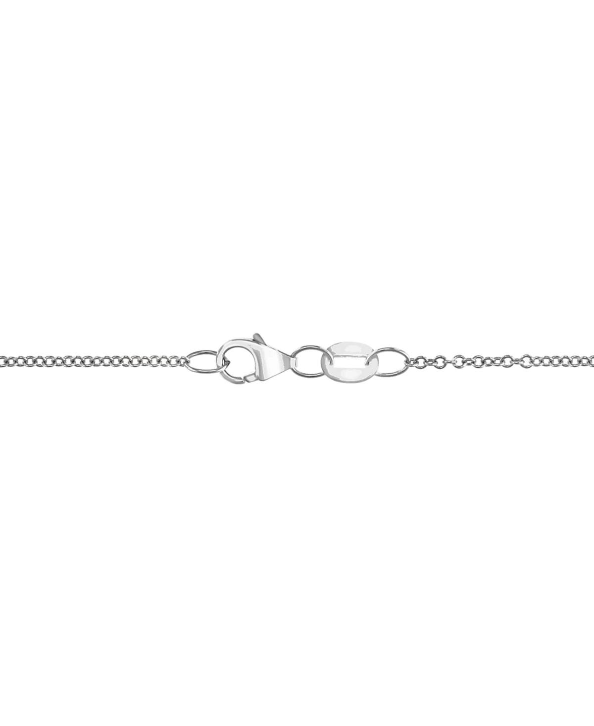 Shop Effy Collection Effy Diamond Disc & Heart Two Charm 18" Pendant Necklace (1/4 Ct. T.w.) In Sterling Silver & Gold-pl In Gold Plated Silver