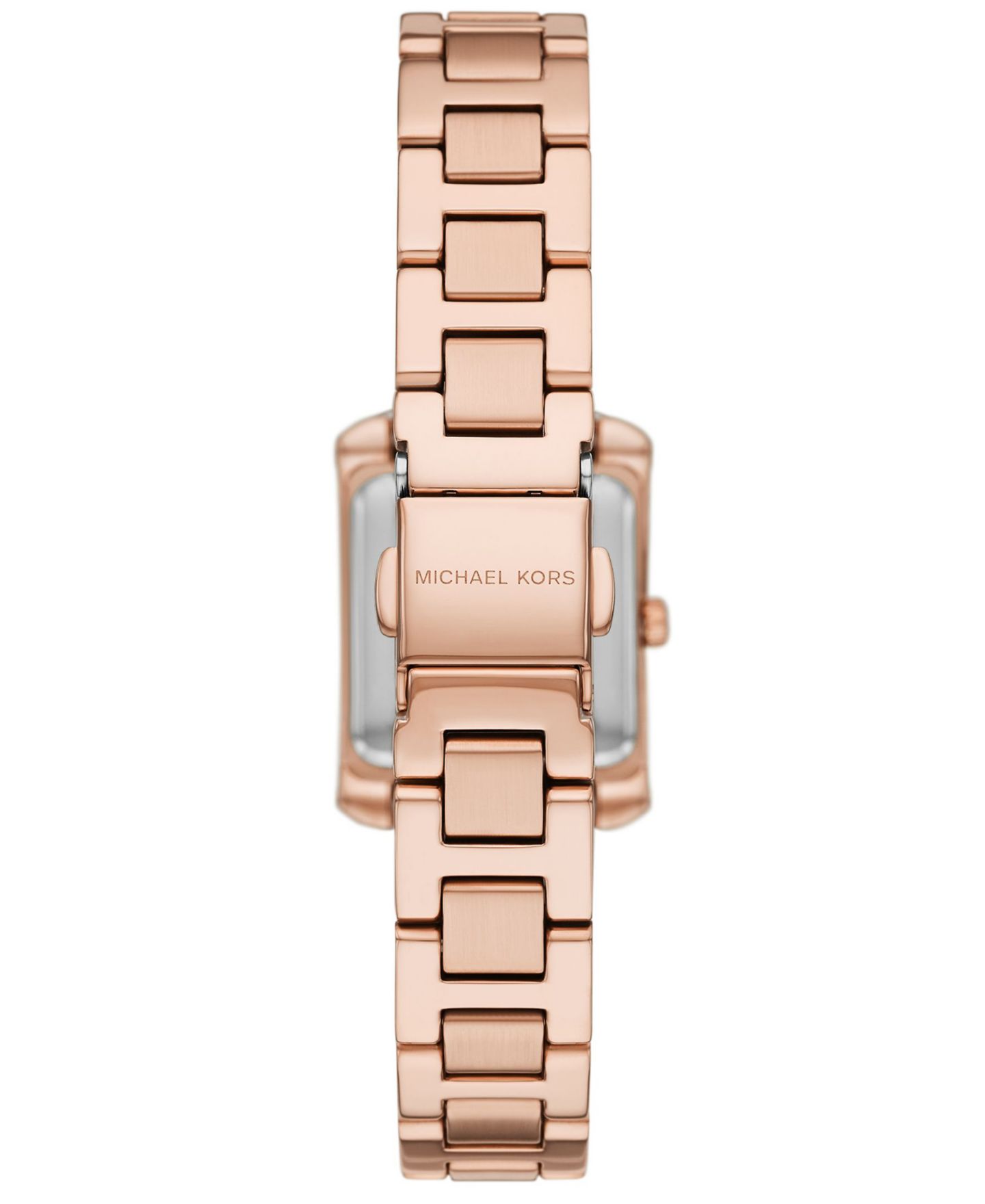 Женские часы Michael Kors Emery Three-Hand Rose Gold-Tone Stainless Steel Watch 22mm — фото 3