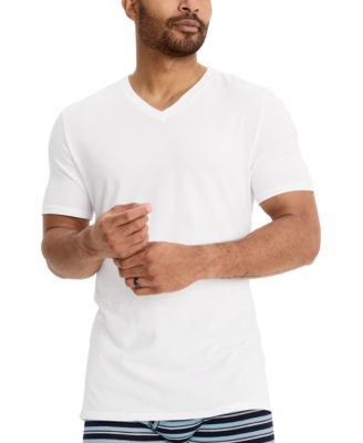 Men's Stretch Short-Sleeve V-Neck T-Shirts, Pack of 3