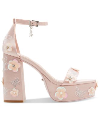 ALDO Beautifical Floral Platform Dress Sandals - Macy's