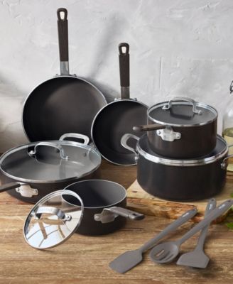 X Bobby Flay Professional Grade Ceramic Nonstick 13-Piece Cookware Set