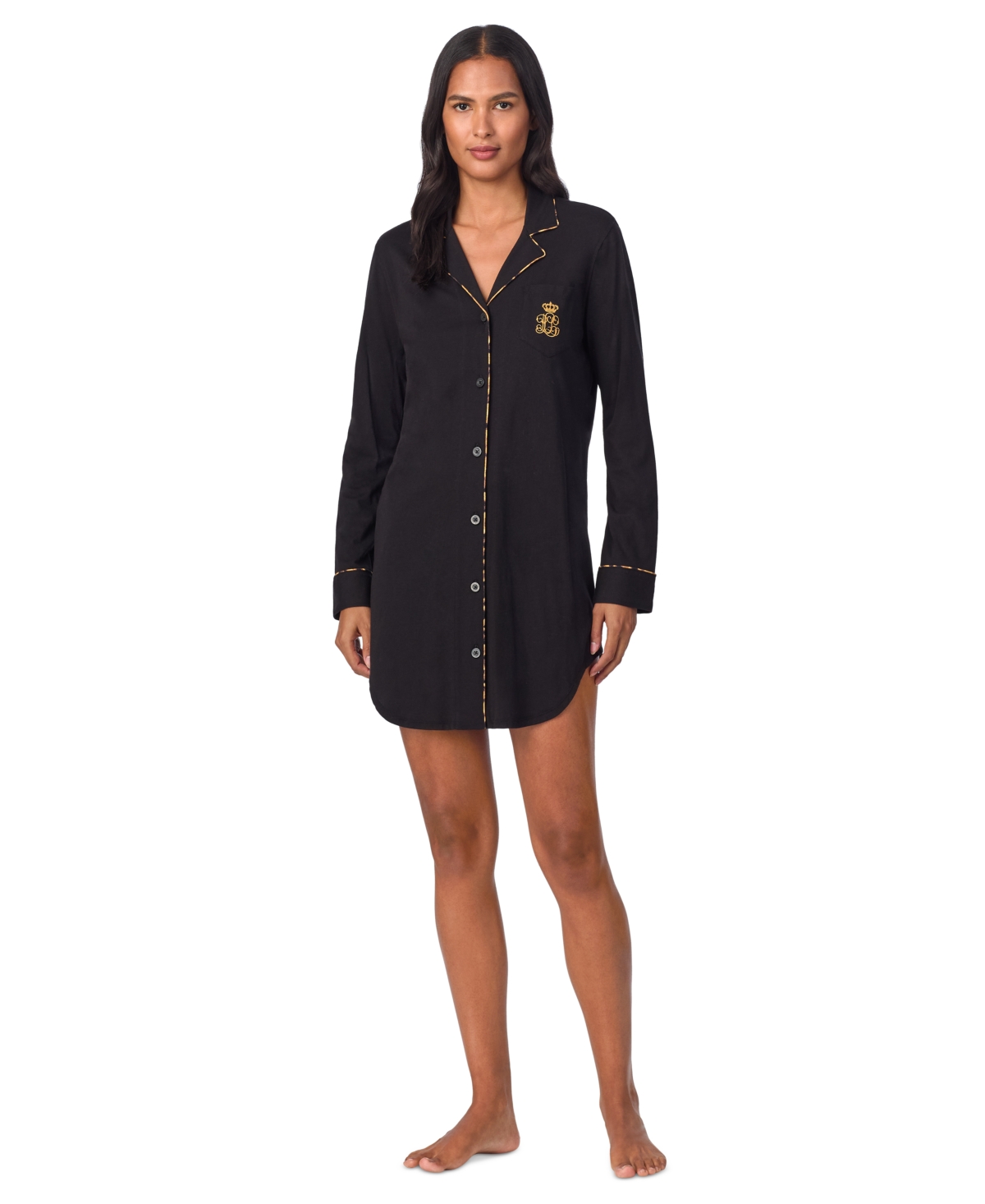 Lauren Ralph Lauren Women's Jersey-Knit Sleepshirt