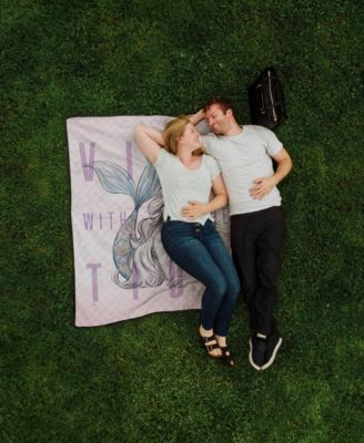 Disney The Little Mermaid Impresa Picnic Blanket, 60" x 50"