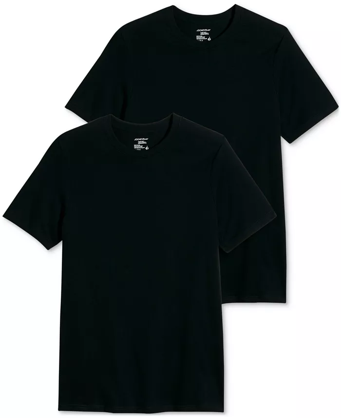 Men's Big and Tall Classic Crew Neck Undershirts, Pack of 2 - thumbnail 4