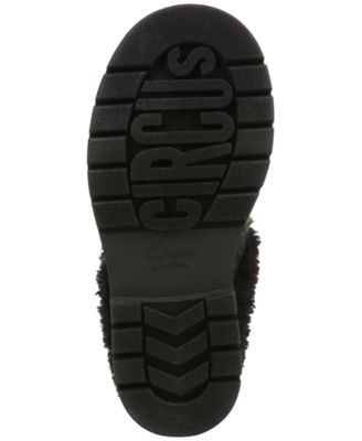 Annie Cozy Studded Slip-On Lug-Sole Clogs