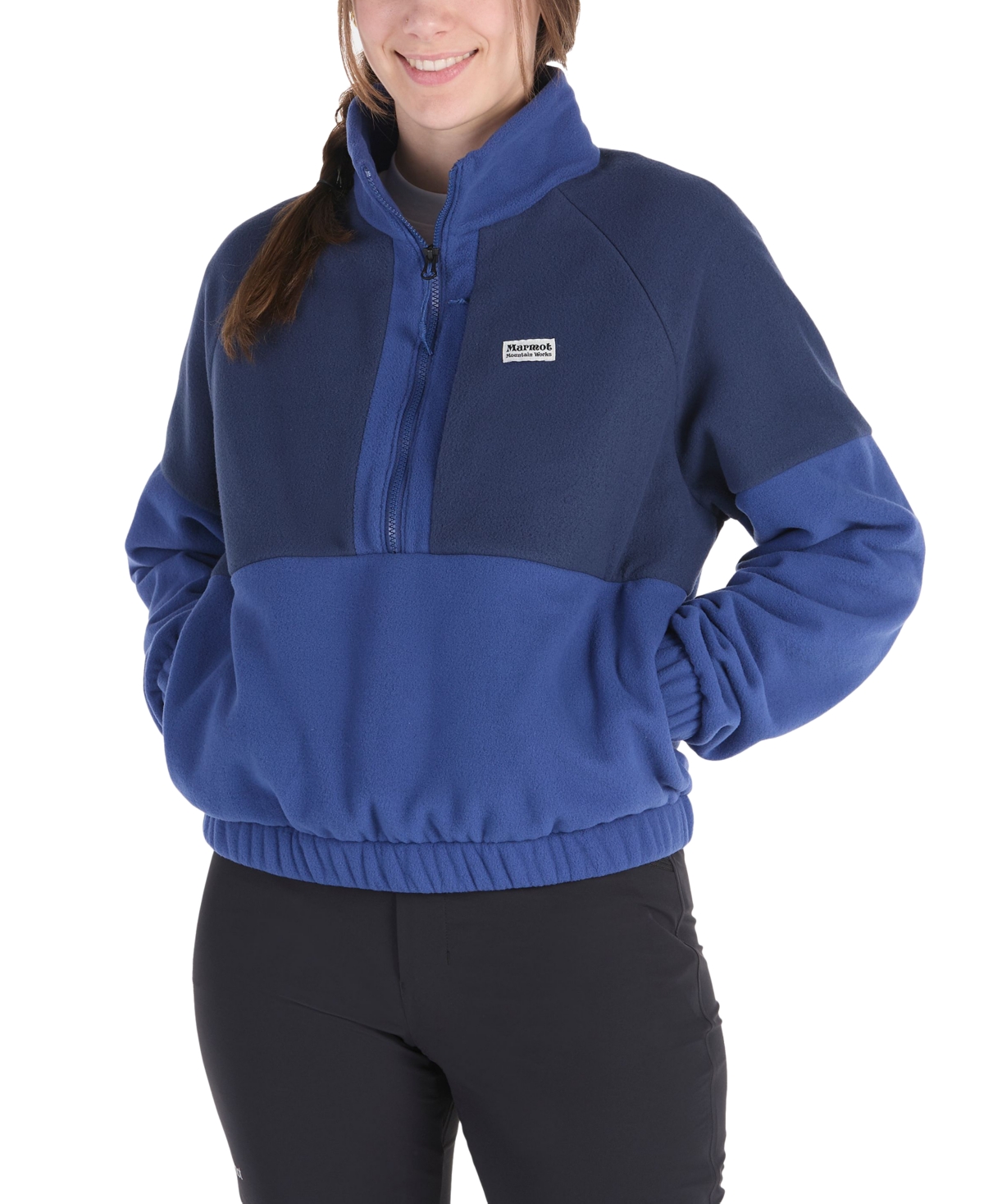 Women's 1/2-Zip Retro Rocklin Fleece Jacket - Twilight Blue
