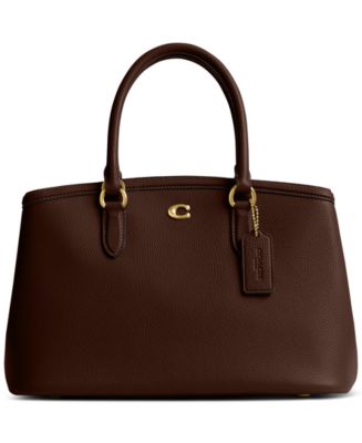 COACH Legacy Medium Pebble Leather Carryall Bag 28 - Macy's