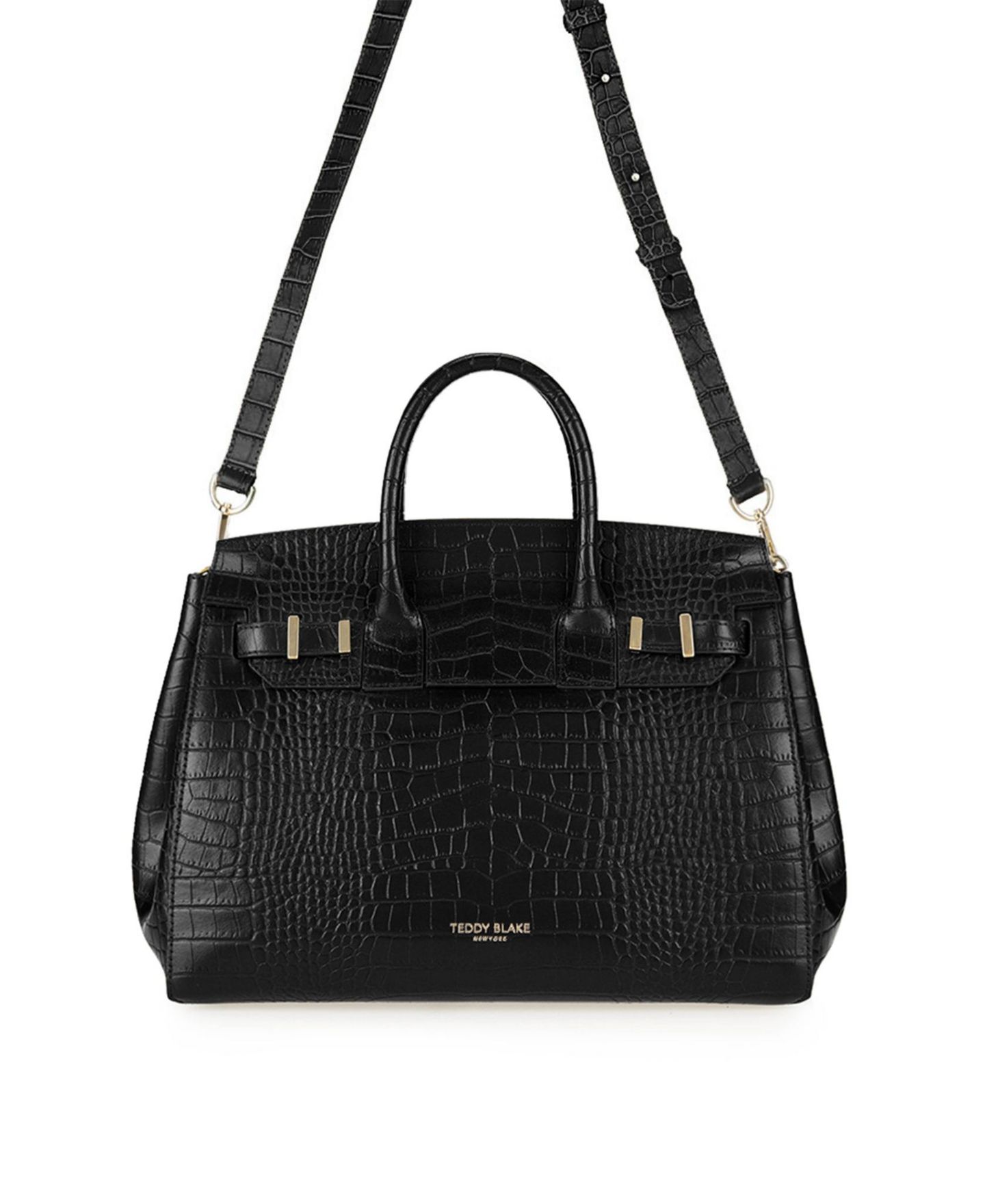 Женская сумка Teddy Blake Gigi Croco 13", цвет: Чёрный — фото 3