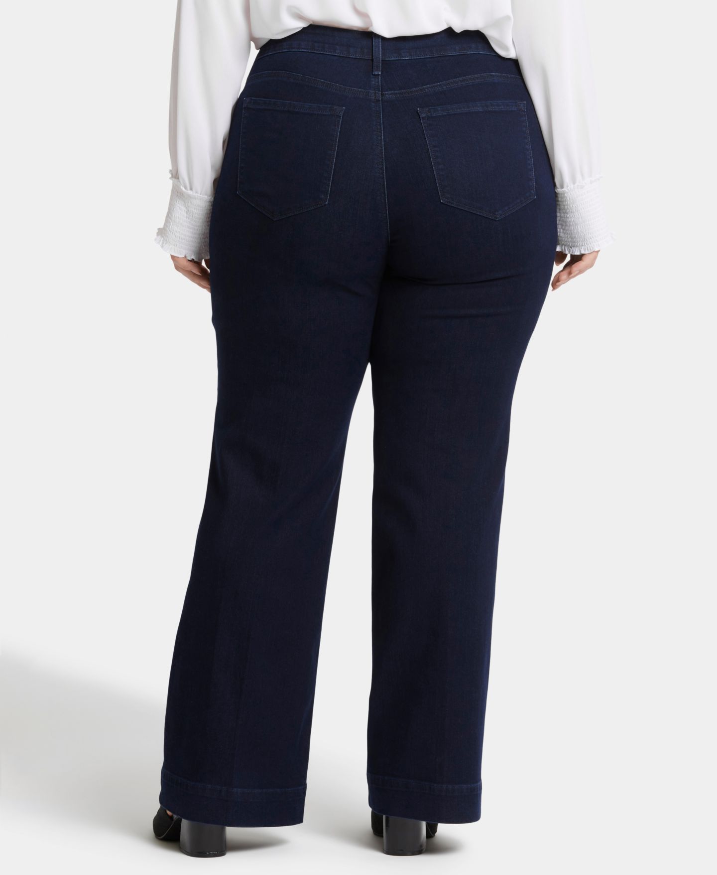 Женские джинсы NYDJ Plus Size Teresa Trouser, цвет: Dark Enzyme — фото 2