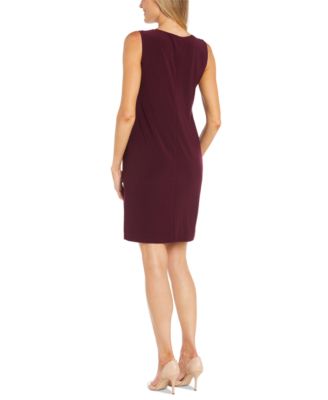 R & M Richards Petite Metallic-Plaid Jacket & Sheath Dress